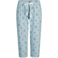 By Louise Pyjamahose Modische Damen Capri Pyjamahose (1-tlg) Modisches Design