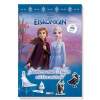 Disney Die Eiskönigin: Stickern und Malen mit Elsa und Anna / Panini, über 300 Sticker!