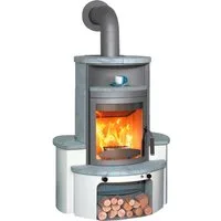 HARK Kaminofen »Avenso GT ECOplus 8 KW«, 8 kW, Dauerbrand, Naturstein