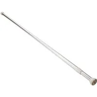 Kleine Wolke Klemmstange, Ø 21 mm, ausziehbar, ohne Bohren, Aluminium, Kunststoff, Teleskopstange für Duschvorhänge, Länge 125-220 cm