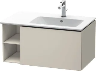 Duravit L-Cube Waschtischunterbau wandhängend Taupe Supermatt 820x481x400 mm - LC619208383 LC619208383