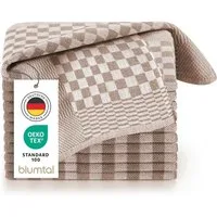 Blumtal Geschirrtuch Premium Geschirrhandtücher in 50 x 70 cm, (Set, 20-tlg., 5, 10 oder 20 Geschirrtücher), 100% Baumwolle, Oeko-TEX® Zertifiziert