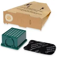 PRIMEBAG Staubsaugerbeutel 10 Staubsaugerbeutel für Vorwerk Kobold VK130 VK131 kompatibel 1 Hepa