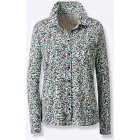 Witt Klassische Bluse Jersey-Bluse Langarm