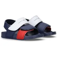 Tommy Hilfiger Badesandale Badeschuh, Wassersandale, Sommerschuh mit Klettverschlüssen