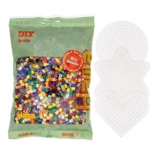 Hama BIO Bügelperlen-Set, bunt
