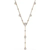 Swarovski Y-Kette Schmuck Geschenk IMBER Halskette, mit Swarovski® Kristall