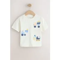 Next T-Shirt T-Shirt mit Applikation (1-tlg)