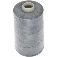 maDDma 1 Spule Nähgarn Polyester 40/2 120er 1000m Nähgarn, 1000 m, A728 grau