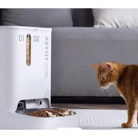 PETKIT Futterautomat PETKIT – Yumshare Automatischer Futterspender mit Kamera, 5 L Dual, 30 x 25 x 31 cm