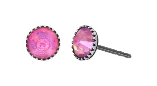 konplott - Ohrstecker - Black Jack pink