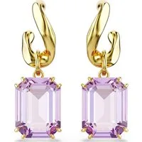 Swarovski Ohrring-Set Swarovski Millenia Drop-Ohrhänger 5694784, Oktagon-Schliff, Violett
