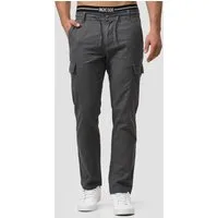 Indicode Leinenhose Herren Leonardo Sommerhose Leinen Herrenhose mit aufgesetzten Taschen