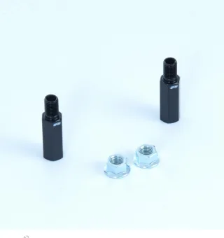 Aluminium Blinker Verlängerung von R&amp;G für Blinker mit M8 Gewinde (verschiedene Längen)