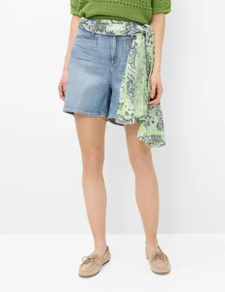 Brax Damen Style BEACH B USED LIGHT BLUE, denim hellblau, Gr. 42