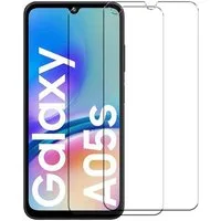 CoolGadget Schutzfolie Panzerfolie für Samsung Galaxy A05s, (9H Härtegrad, 2x Schutzglas, 1xReinigungset), Panzer Schutzfolie 2 Stück für Samsung Galaxy A05s Glas Folie