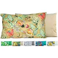 JACK Dekokissen Outdoor Lounge Kissen 30x50cm Motiv inkl. Füllung, mit Lotus-Effekt, Robust, Strapazierfähig, für Innen & Außen geeignet