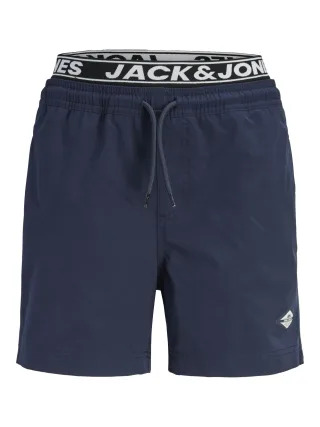 JACK&JONES - JPSTMAUI SURF DOUBLE WB SWIMSHORT SN JNR Navy Blazer - Gr. - 140