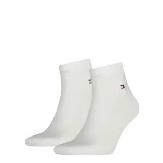 Tommy Hilfiger - Basic Socken mit Logo weiß - Gr. - 42