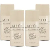 RUUM Raumduft-Nachfüllflasche Lufterfrischer Nachfüller (4-St., 250ml (4er Pack)