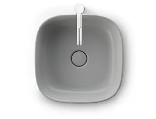 Duravit Zencha Aufsatzbecken Grau Seidenmatt, 420 mm - 23734267791 23734267791