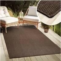 OTTO home Teppich Venedig auch als Läufer erhältlich, rechteckig, Höhe: 4 mm, In- und Outdoor geeignet, Sisal-Optik, Wetterfest & UV-beständig