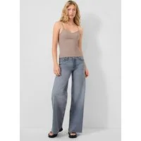 QS Weite Jeans Jeans-Hose CATIE Jeans Catie / Mid Rise / Wide Fit