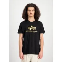 Alpha Industries Rundhalsshirt Basic T Carbon