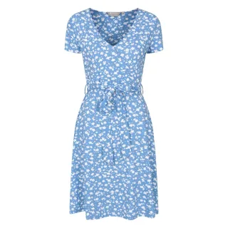 Mountain Warehouse - "Santorini" Wickelkleid für Damen, Mit UV-Schutz, Jersey (Blau)