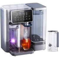 Jimmy Wasserfilter R9 Arbeitsplatte Umkehrosmose- Wasserfilter, 3-Sekunden-Sofort-Erwärmung, 7-stufige präzise Temperaturregelung