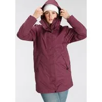 Maier Sports 3-in-1-Funktionsmantel Doppelmantel Damen mit 2-Wege-Reißverschluss, atmungsaktiv, schnell trocknend