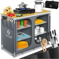 KESSER Campingschrank Campingschrank, Campingküche mit Aluminiumgestell