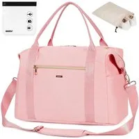 LuxusKollektion Reisetasche Handgepäcktasche 40x20x25 Rosa 20l 20L für Ryanair Airlines