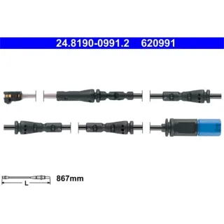 ATE Warnkontakt f?r Bremsbel?ge BMW 5er G30 6er G32