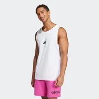 adidas Sportswear Tanktop M SL TANK mit Rundhalsausschnitt, ohne Verschluss, aus Baumwolle