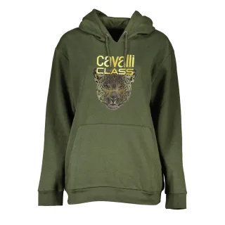 Leopard Hoodie Militärgrün