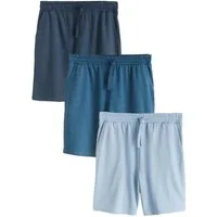 Next Relaxshorts Leichte Shorts, 3er-Pack (3-tlg)