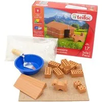teifoc Hundehütte Steinbaukasten, (Lernspielzeug, 17 St., Bastelset), Kreativspielzeug, Made in Germany