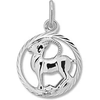 ONE ELEMENT Sternzeichenanhänger Steinbock Sternzeichen Anhänger aus 925 Silber, Sinnbild Ihrer Persönlichkeit – eine schöne Idee zum Verschenken