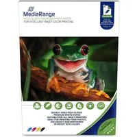 Mediarange Fotopapier 50 Blatt Fotopapier DIN A4 high glossy glänzend beidseitig 160 g/m²