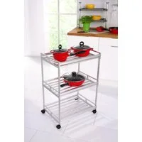 Ruco Regalwagen, Aluminium/Kunststoff, 3 Etagen