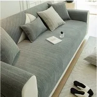 TUWENA Sofahusse Sofa Überzug, Sofaschoner rutschfest,Waschbar Sofabezug L Form Ecksofa