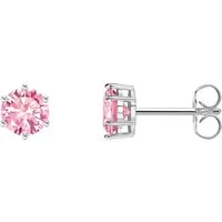 THOMAS SABO Paar Ohrstecker Schmuck Silber 925 Ohrringe Solitär, mit Zirkonia (synth)