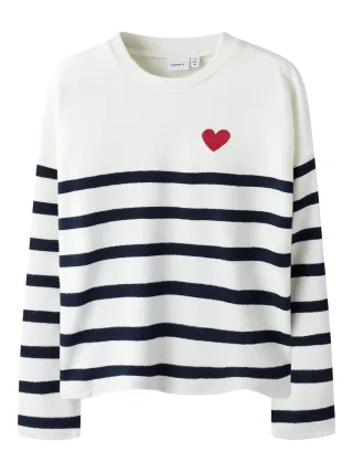 NAME IT - NKFLINE LS KNIT PS NOOS dark sapphire - Gr. - 134/140