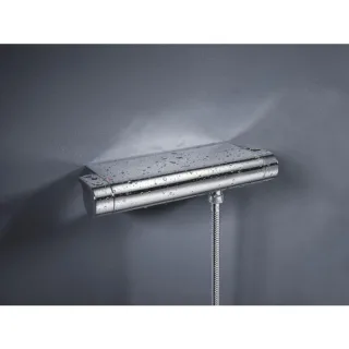 Grohe Grohtherm 2000 Brause-Thermostat 34469001 1/2", mit Duschablage, Wandmontage, chrom