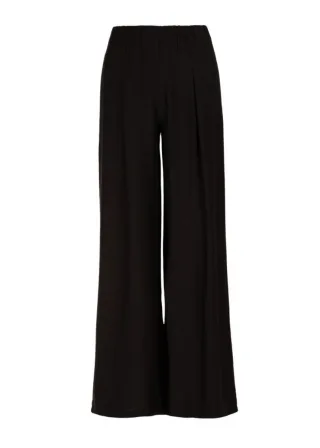 Freebird - Elegante Marlenehose mit hohem Bund schwarz - Gr. - L