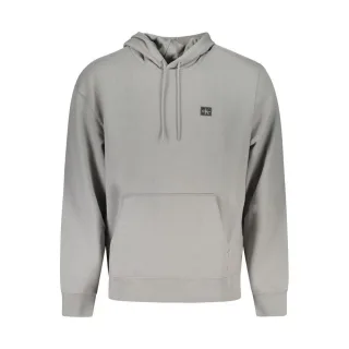 Calvin Klein Grigio Baumwoll-Herrenpullover