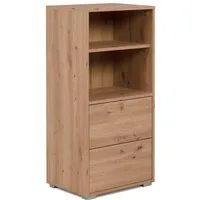 Finori Regal Fyn 20B, Artisan Oak, Modern, inkl. Wandbefestigung, 46 x 96,5 x 33,5 cm