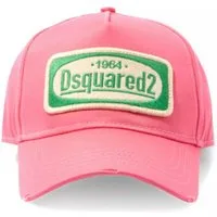 Dsquared2 Baseball Cap Brotherhood Kappe Basebalkappe Trucker Cap Verstellbarer Verschluss, Vintage-Effekt
