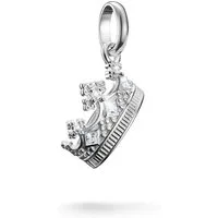 THOMAS SABO Charm-Einhänger Charm Krone mit Zirkonia - Connect, mit Zirkonia (synth)